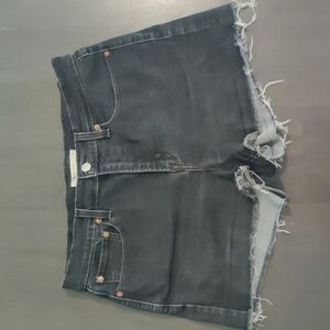 Levi 501 black shorts